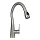 BOANN BNYKF-C01S Sophia 16.75-Inch 304 Stainless Steel Pull-Out Kitchen Faucet