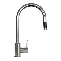 BOANN BNYKF-C20S Flor 16.7-Inch 304 Stainless Steel Pull- Out Kitchen Faucet