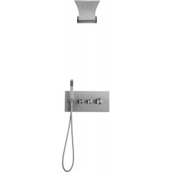 Boann BNSSR2F Shower System Recessed Mount 304 Stainless Steel (Brushed Stainless Steel)