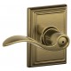 Schlage ACC F80 ACC 620 ADD LH KD ADD Accent Door Lever with Addison Decorative Rose