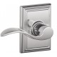 Schlage ACC F51A ACC 609 ADD MK ADD Accent Door Lever with Addison Decorative Rose
