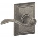 Schlage ACC F40 ACC 619 ADD ADD Accent Door Lever with Addison Decorative Rose