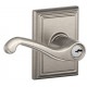 Schlage FLA F51 FLA 619 ADD KA4 ADD Flair Door Lever with Addison Decorative Rose