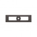 Top Knobs TK922 Lynwood Hollin Knob Backplate 3-3/4"