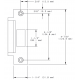 Von Duprin 4200 Series Electric Strikes for cylindrical and deadlatch locks in Satin Stainless Steel