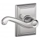 Schlage FLA F10 FLA 619 ADD ADD Flair Door Lever with Addison Decorative Rose