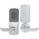 Schlage Commercial CO-200-CY-40-KP TLR 626AMJD SAR29R RHR CO-200 Rights on Lock - Cylindrical Electronic Access Control Keypad Programmable Lock w/ Schlage C Keyway