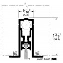 Pemko 411 Full Mortise Automatic Door Bottom