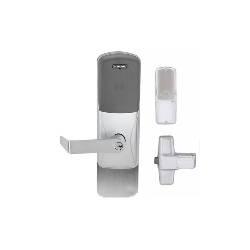 Schlage Commercial CO-993DT Dummy Exit Trim With Dummy Reader Cover For Exit Rim, Concealed Vertical Rod w/ Schlage C Keyway