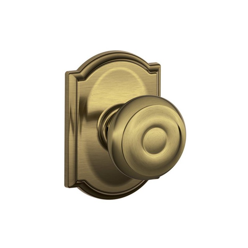 Schlage GEO CAM Georgian Door Knob with Camelot Decorative Rose