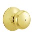 Schlage PLY F10 PLY 505 CAM CAM Plymouth Door Knob with Camelot Decorative Rose