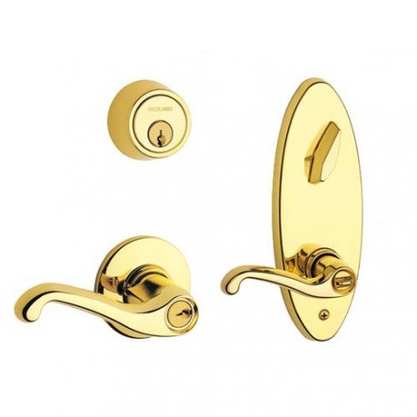 Schlage S200-FLA S251 J FLA 613 LH KD Flair Lever S200-Series Interconnected Lock