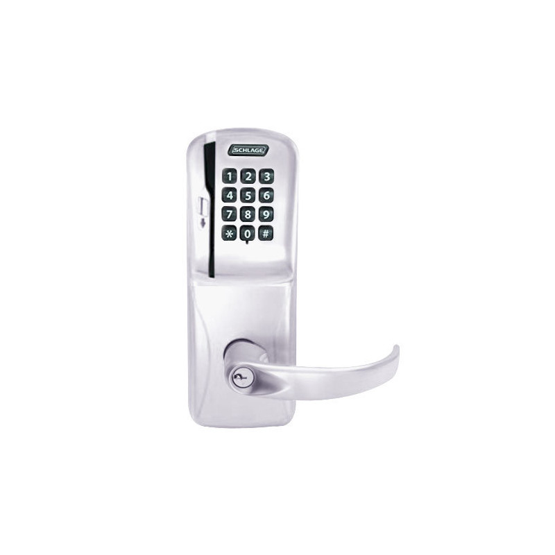 Schlage Commercial CO-250 Rights on Card - Mortise / Mortise Deadbolt Electronic Access Control Keypad Programmable Lock w/ Schlage C Keyway