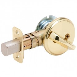 Schlage B80 B-Series Single Sided Residential Deadbolt with Thumbturn and No Outside Trim