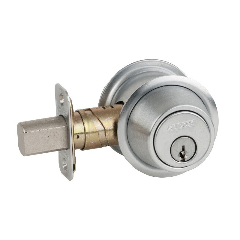 Schlage B562P Double Cylinder Deadbolt Lock