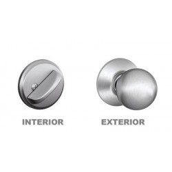 Schlage A43D Communicating Door Knob Grade 2