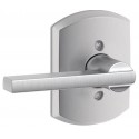 Schlage LAT GRW Latitude Door Lever with Greenwich Decorative Rose