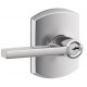 Schlage LAT F51A LAT 626 CEN KD GRW Latitude Door Lever with Greenwich Decorative Rose