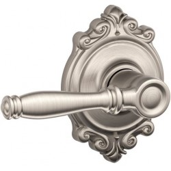 Schlage BIR BRK Birmingham Door Lever with Brookshire Decorative Rose