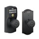 Schlage FE576 Built-in Alarm Camelot Collection Keypad Lock with Georgian Knob and Autolock