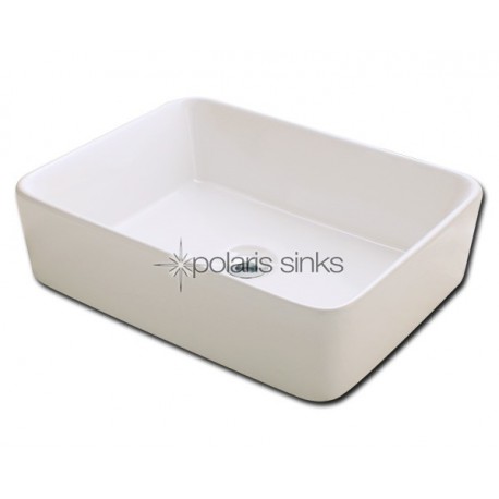 Polaris PV041B Bisque Porcelain Vessel Sink