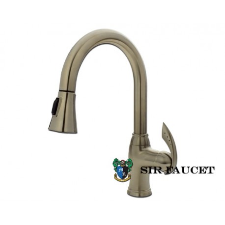 Sir Faucet 772-bn 772 Pull Out Spray Kitchen Faucet