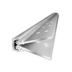 ABH Hardware A110HDCL83 Full Concealed 83" Geared Continuous Hinge