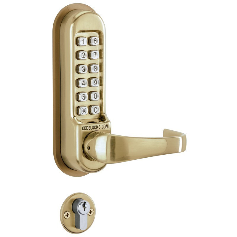 Codelocks CL500 Series Mechanical Heavy Duty Lock Door Lever, For Door Thickness-1-3/8