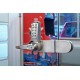 Codelocks CL4000GD Electronic Push Button Medium Duty Lock for Glass Door, For Door Thickness-5/16" - 5/8", Brushed Steel