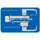 Codelocks CL4000GD Electronic Push Button Medium Duty Lock for Glass Door, For Door Thickness-5/16" - 5/8", Brushed Steel