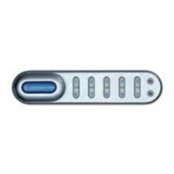 Codelocks KL1004 Electronic KitLock Locker Lock Custom Packed with 3/8" Spindle, to fit 1/4" Thick Material, Finish-Silver Grey