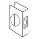 Don-Jo 61-CW Wrap Around For Cylindrical Door Locks with 2-1/8" Hole