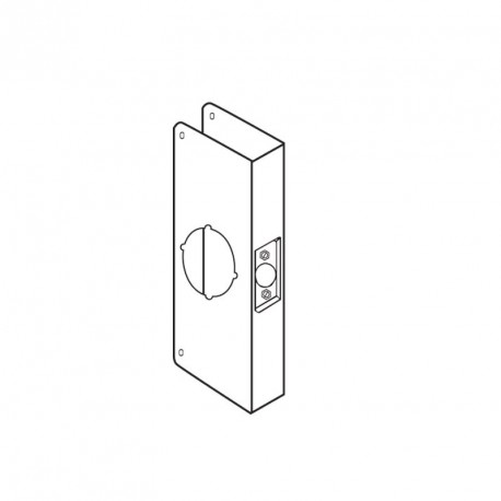 DON JO 12-S-CW 12-CW Wrap Around For Cylinder Door Lock