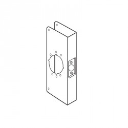 DON JO 12-2-CW Wrap Around For Cylinder Door Lock