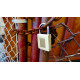Capitol Magnetic Padlock with Stainless Steel Shackle and Brass Body