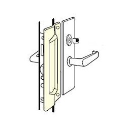 Don-Jo MLP-111-EBF Latch Protector, Satin Stainless Steel Finish