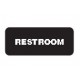 Don-Jo HS-9070-48-RESTROOM Filler Plates, Mounting Tabs & Signs for Title 24 Signs, Blue Finish