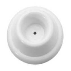Rockwood 432W Concave Wall Stop, White Finish