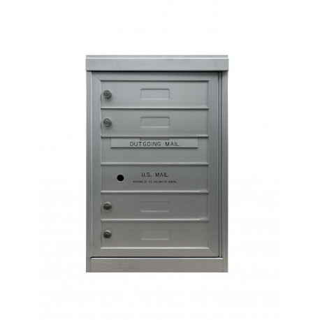2B Global Commercial Mailbox 4 Single Height Tenant Door -ADA48 Series S4