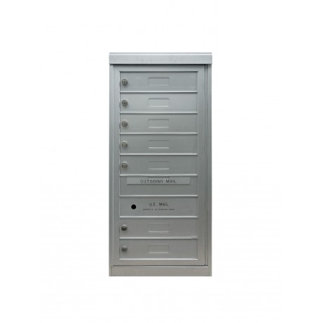 2B Global Commercial Mailbox 7 Single Height Tenant Door -Flex Series S7