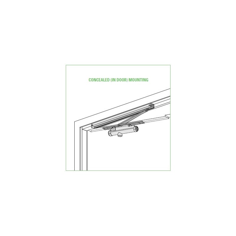 LCN 3130 Series Concealed Mount Door Closer