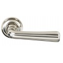 Omnia 706/RT Solid Brass Traditional Door Lever (Rectangular Rose)