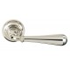 Omnia 918 Interior Traditional Lever Latchset - Solid Brass
