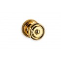 Omnia 430/55 Fancy Beaded Door Knob With Matching Rose