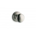 Omnia 442/45 Solid Brass Half-Round Door Knob