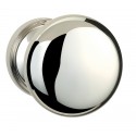 Omnia 442/55 Solid Brass Half-Round Door Knob