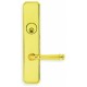 Omnia D11904 Exterior Traditional Deadbolt Entrance Lever Lockset - Solid Brass