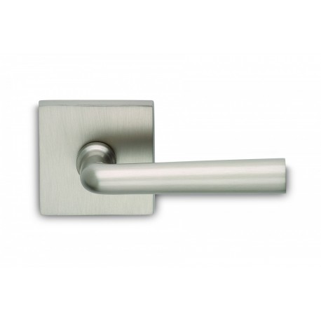 Omnia 2368SF00L30 Exterior Modern Mortise Lockset Sectional Rose (Square) w/ Lever