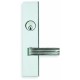 Omnia D12362 Modern Chrome Door Lever Entry Door Lockset
