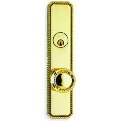 Omnia D24441 Victorian Rope Door Knob Entry Door Locksets